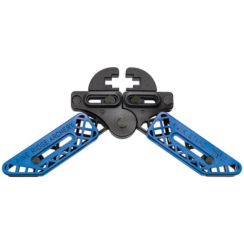 Pine Ridge Kwik Stand Bow Support  <br>  Blue/Black