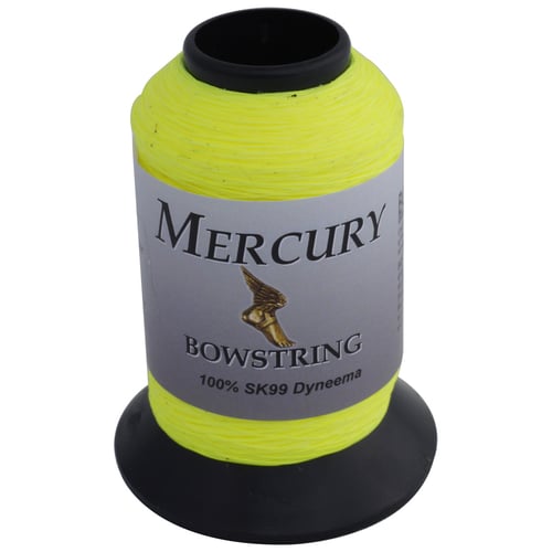 BCY Mercury Bowstring Material  <br>  Neon Yellow 1/8 lb.