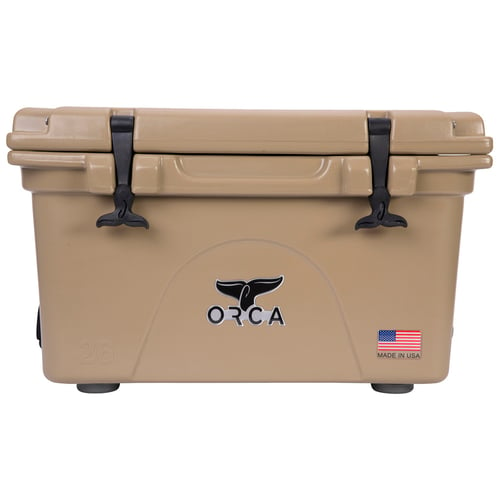 Orca Hard Sided Classic Cooler  <br>  Tan 26 Quart