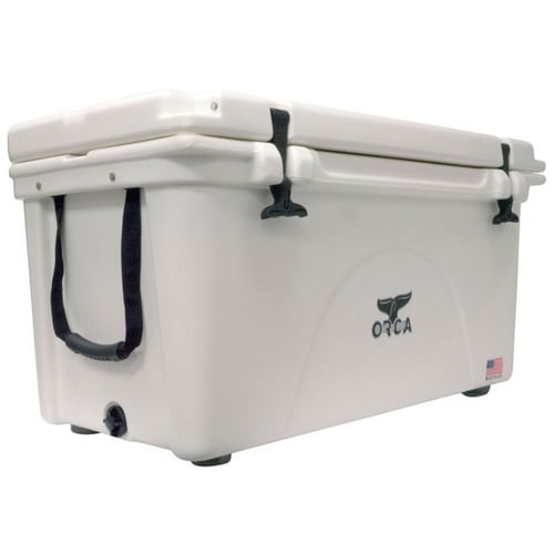 Orca Hard Sided Classic Cooler  <br>  White 75 Quart