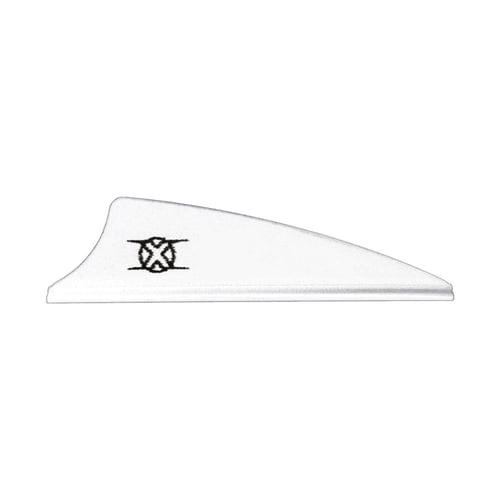 Bohning Shield Cut X Vanes  <br>  White 1.75 in. 100 pk.