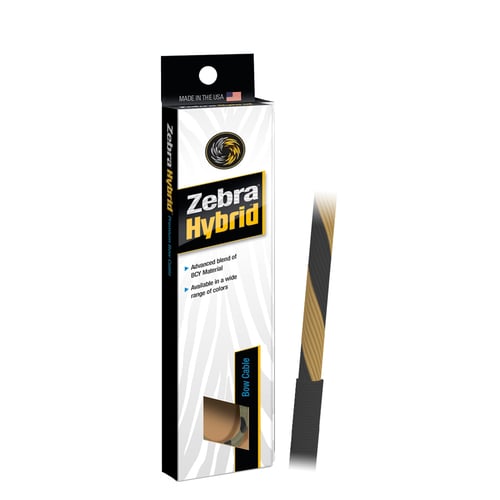 Zebra Hybrid Split Cable  <br>  SwitchbackXT Tan/Black 33.5 in