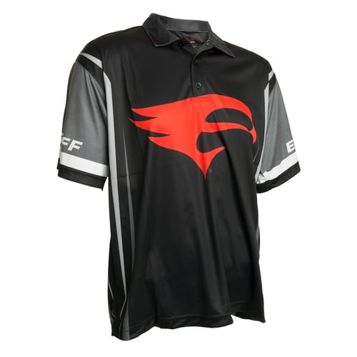 Elevation Pro Shooter Jersey  <br>  Black/Gray/Red Large