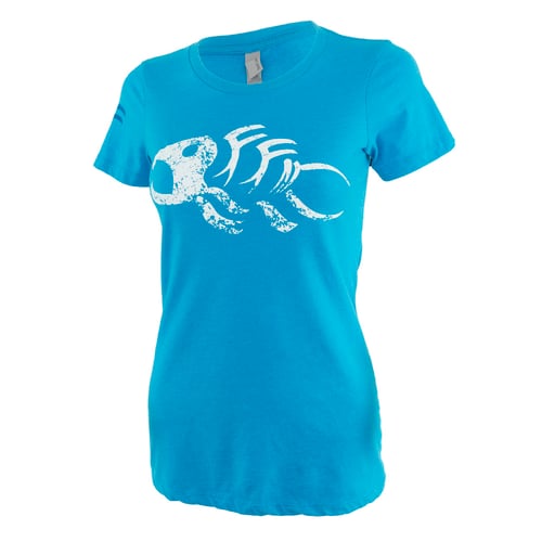 Fin-Finder Women's Gaff Tee  <br>  Blue Medium