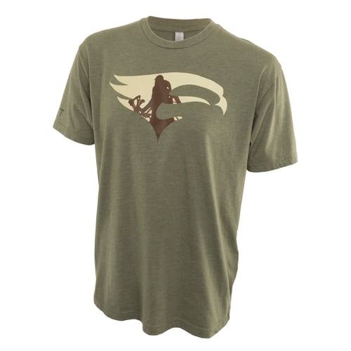 Elevation HUNT Tee  <br>  Military Green Large