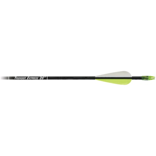 Carbon Express Thunder Express Arrows  <br>  Black 26 in. 18 pk.