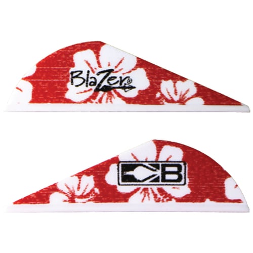 Bohning Blazer Vanes  <br>  Red Hawaiian 36 pk.