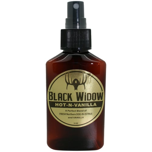 Black Widow Hot-N-Vanilla Deer Lure  <br>  Northern 3 oz.