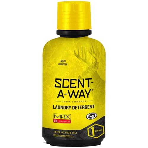 Scent-A-Way MAX Detergent  <br>  Odorless 18 oz.