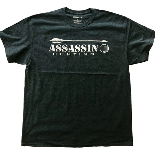 Assassin T-Shirt Arrow  <br>  Charcoal Large