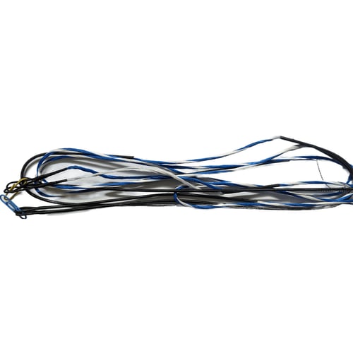 J and D Genesis String and Cable Kit  <br>  White/Royal Blue D97