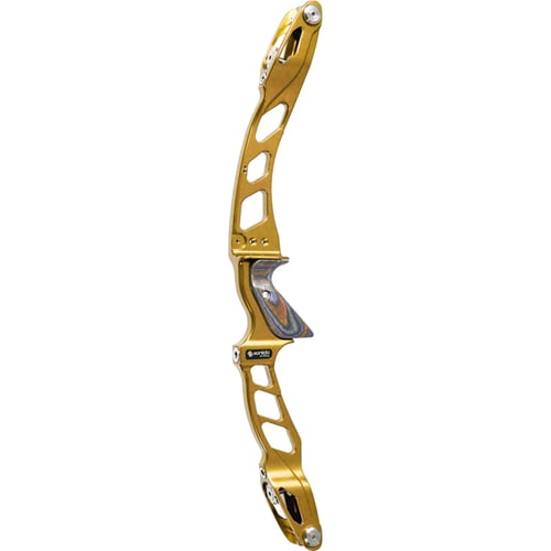 Sanlida Miracle X10 Recurve Riser  <br>  Gold 25 in. LH