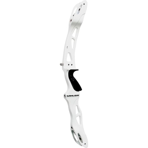 Sanlida Miracle X9 Recurve Riser  <br>  White 25 in RH