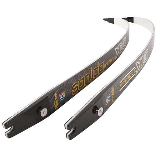 Sanlida Miracle X10 Recurve Limbs  <br>  70 in. 40 lbs.