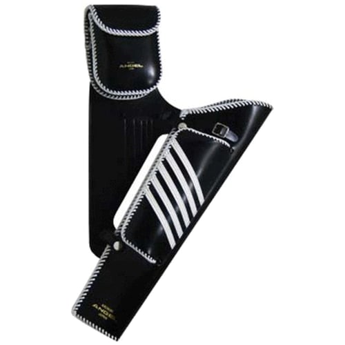 Angel Target Quiver  <br>  Black w/White Trim RH