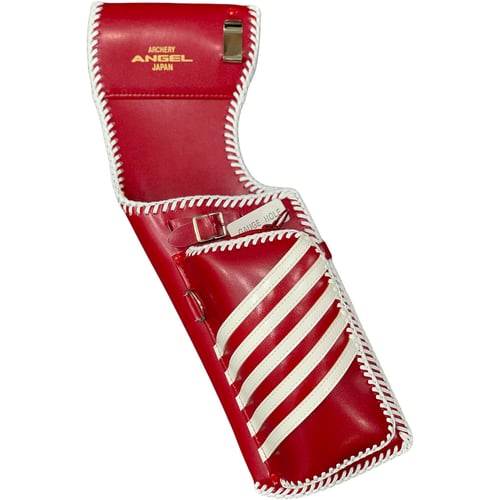 Angel Field Quiver  <br>  Red w/White Trim RH