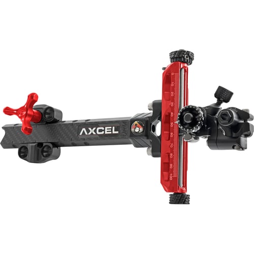 Axcel Achieve XP Compound Sight  <br>  Red/ Black 9 in. RH