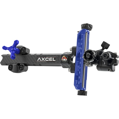 Axcel Achieve XP Compound Sight  <br>  Blue/ Black 9 in. RH