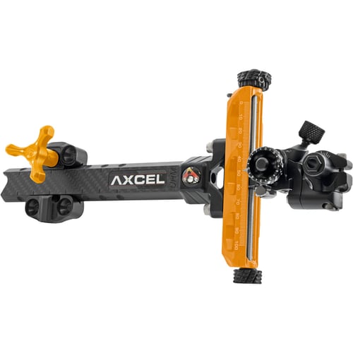 Axcel Achieve XP Compound Sight  <br>  Orange/ Black 9 in. RH