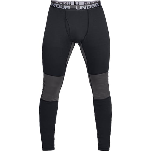 Under Armour Mens Extreme Twill Base Leggings  <br>  Black Medium