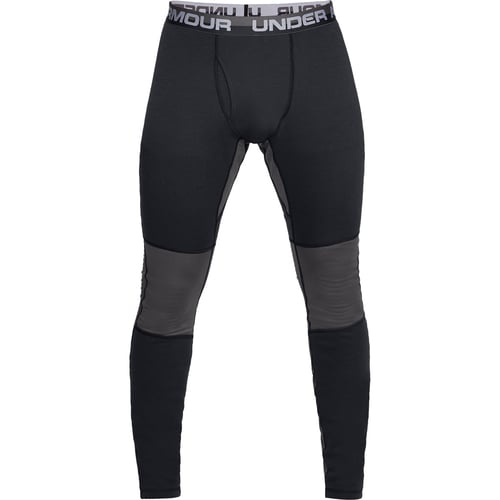 Under Armour Mens Extreme Twill Base Leggings  <br>  Black X-Large