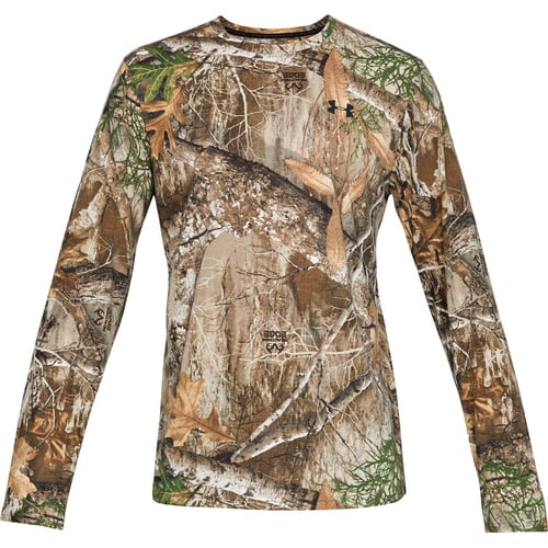 Under Armour Mens Early Season Long Sleeved Shirt  <br>  Realtree Edge/Black Medium