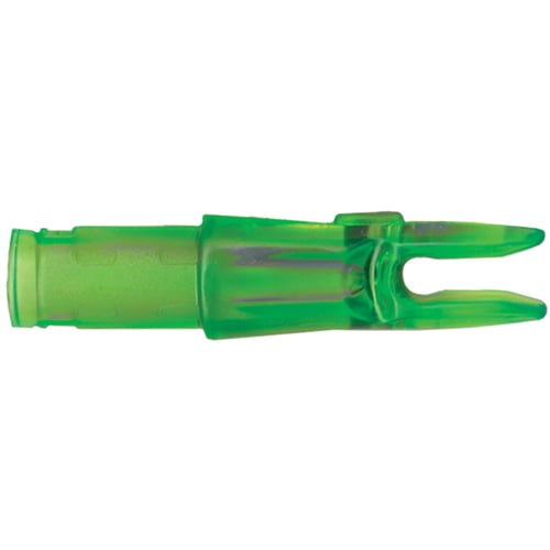 Easton 6.5mm 3D Super Nocks  <br>  Neon Green 12 pk.