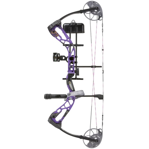 Diamond Edge SB-1 Bow Package  <br>  Purple Blaze 70 lb. RH