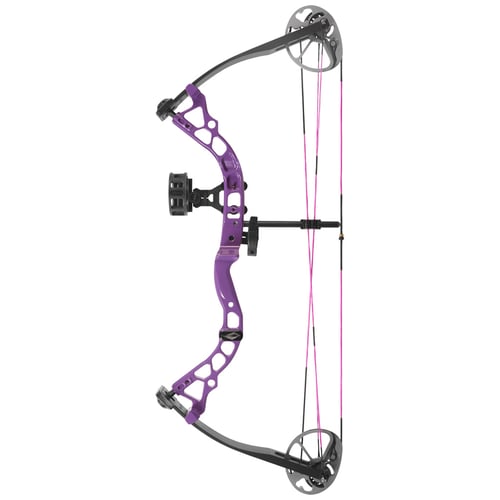 Diamond Atomic Bow Package  <br>  Purple 12-24 in. 29 lbs. RH