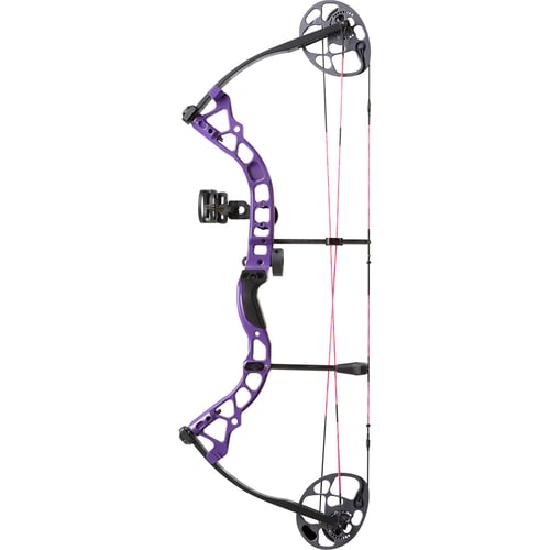 Diamond Prism Bow Package  <br>  Purple 18-30 in. 5-55 lbs. LH