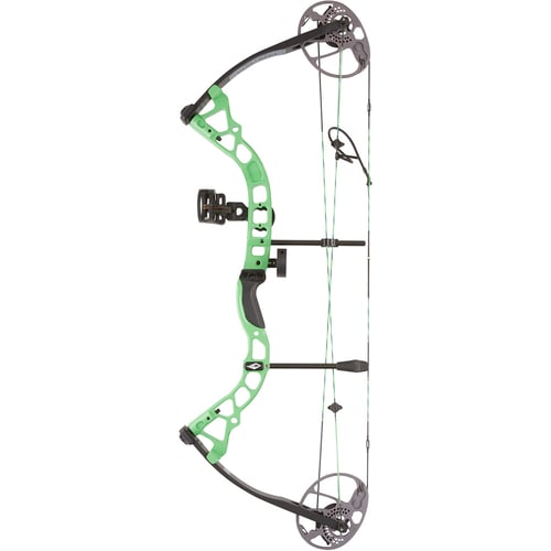 Diamond Prism Bow Package  <br>  Neon Green 18-30 in. 5-55 lbs. RH