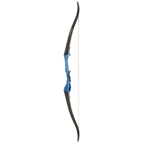 October Mountain Ascent Recurve Bow  <br>  Blue 58 in. 35 lbs. RH