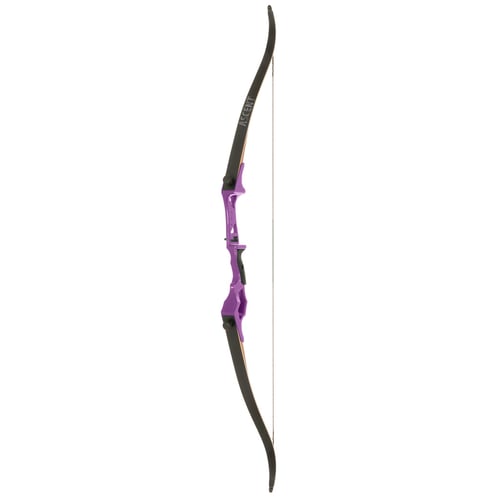 October Mountain Ascent Recurve Bow  <br>  Purple 58 in. 45 lbs. RH