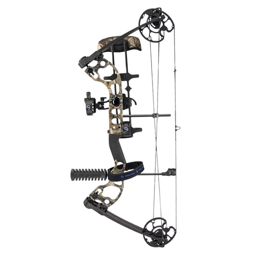 Quest Radical Bow Pkg.  <br>  Realtree AP 17.5-30in 70lbs RH