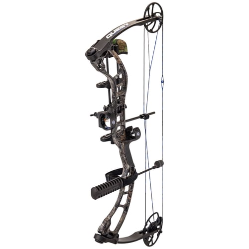 Quest Forge Bow Package  <br>  Realtree Xtra/Black 26-30.5 in. 70 lb. LH