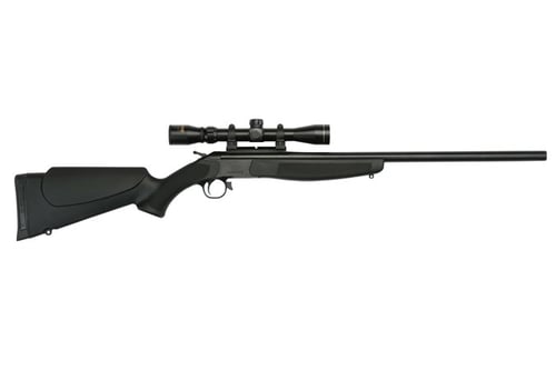CVA CR4830SC Scout, Break Action Rifle, Blued Bbl, Black Synthetic