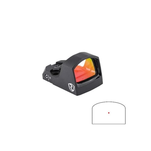 Riton Optics 3TMPRD2 3 Tactix MPRD Black Hardcoat Anodized 1x 3 MOA Illuminated Red Dot Reticle