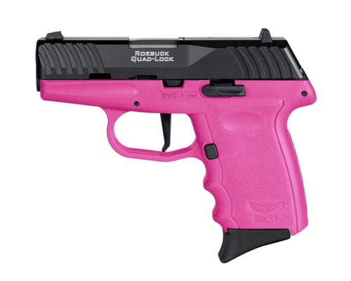SCCY DVG-1 Sub-Compact Pistol - Black / Pink | 9mm | 3.1
