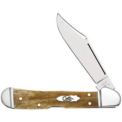 61749L SS Mini Copperlock Antique bone Fluted bolster | 021205581866