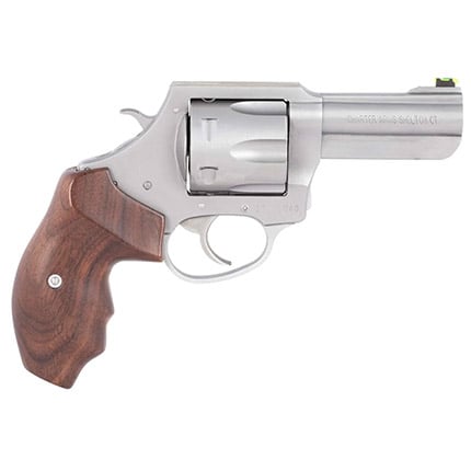 Professional V 357 Mag. 3 Inch SS 6 shot walnut grips  Lite pipe fixed sights | .357 MAG | 578958735260