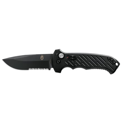 Gerber 06 Auto - Drop Point, Serrated Gerber 06 | 013658122536