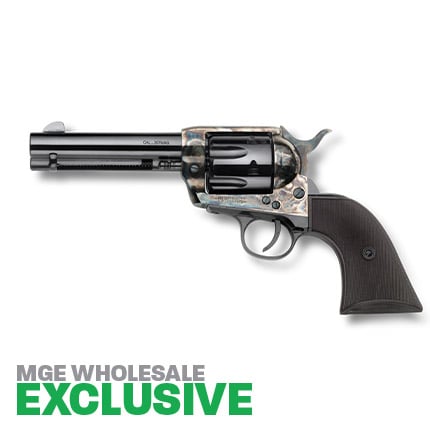 Pietta SA 357Mag 4.75 Inch case hardend frame Dark brown checkered Polymer grip  MGE Exclusive | .357 MAG | 641996200458