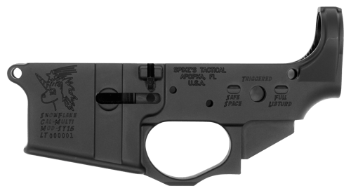 SPIKES TACTICAL STRIPPED LOWER RECEIVER MULTI CAL SNOWFLAKECOSMETIC BLEM | 756542285596