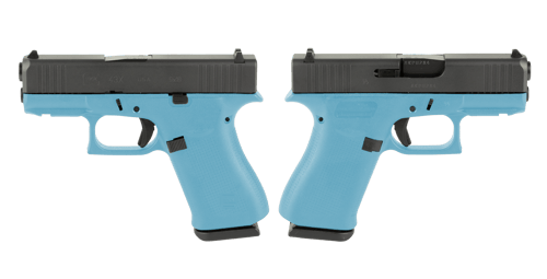 GLOCK G43X 9MM PISTOL 3.41 Inch TIFFANY BLUE NIGHT SIGHTS 210RD MAGS | 756542286371