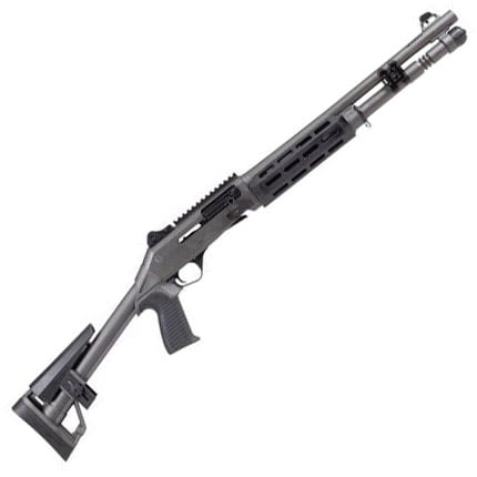 PANZER ARMS M4 SPEED PRO 12G 18.5 Inch PORTED BBL, GREY, MLOK HG, 5RD | 869325000641