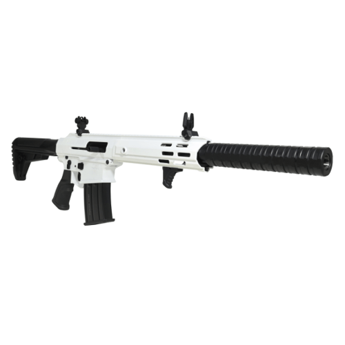 PANZER AR12 PRO S TACTICAL 12G 18.5 Inch ALPINE WHITE 5RD | 019987422828