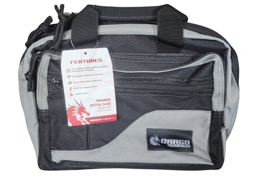 DRAGO PRO GEAR PREMIER PISTOL CASE BLACK 20/CASE