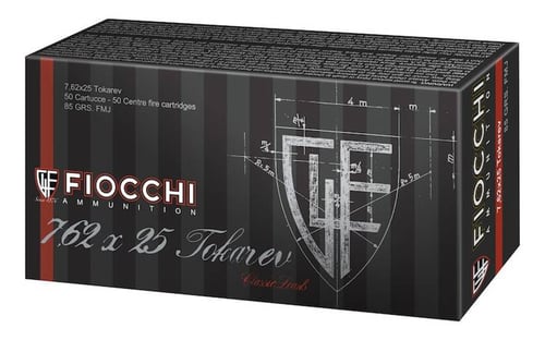 FIOCCHI 762 TOKAREV 85 GR FMJ 50RDBX/1000RD CASE | 1.0076234404