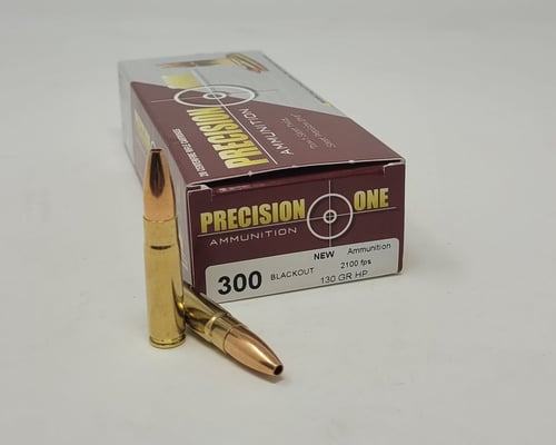 PRECISION ONE 300BLKOUT 130G HP 20RDS | 789091433460