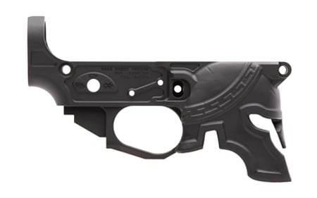 Spikes STLB610 Rare Breed Spartan Stripped Lower Receiver Multi-Caliber 7075-T6 Aluminum Black Anodized for AR-15